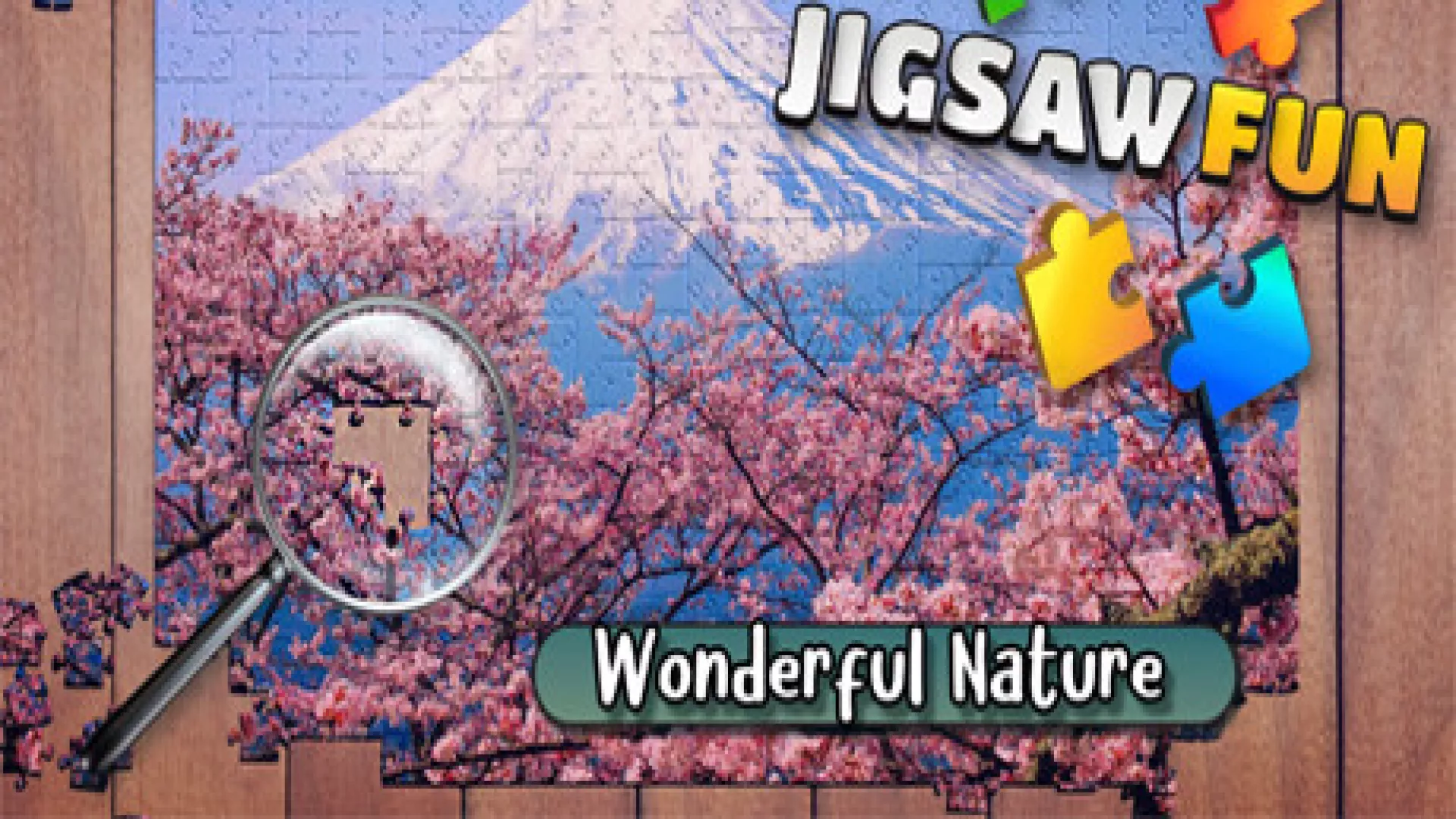 Jigsaw Puzzle Wonderful Nature cover
