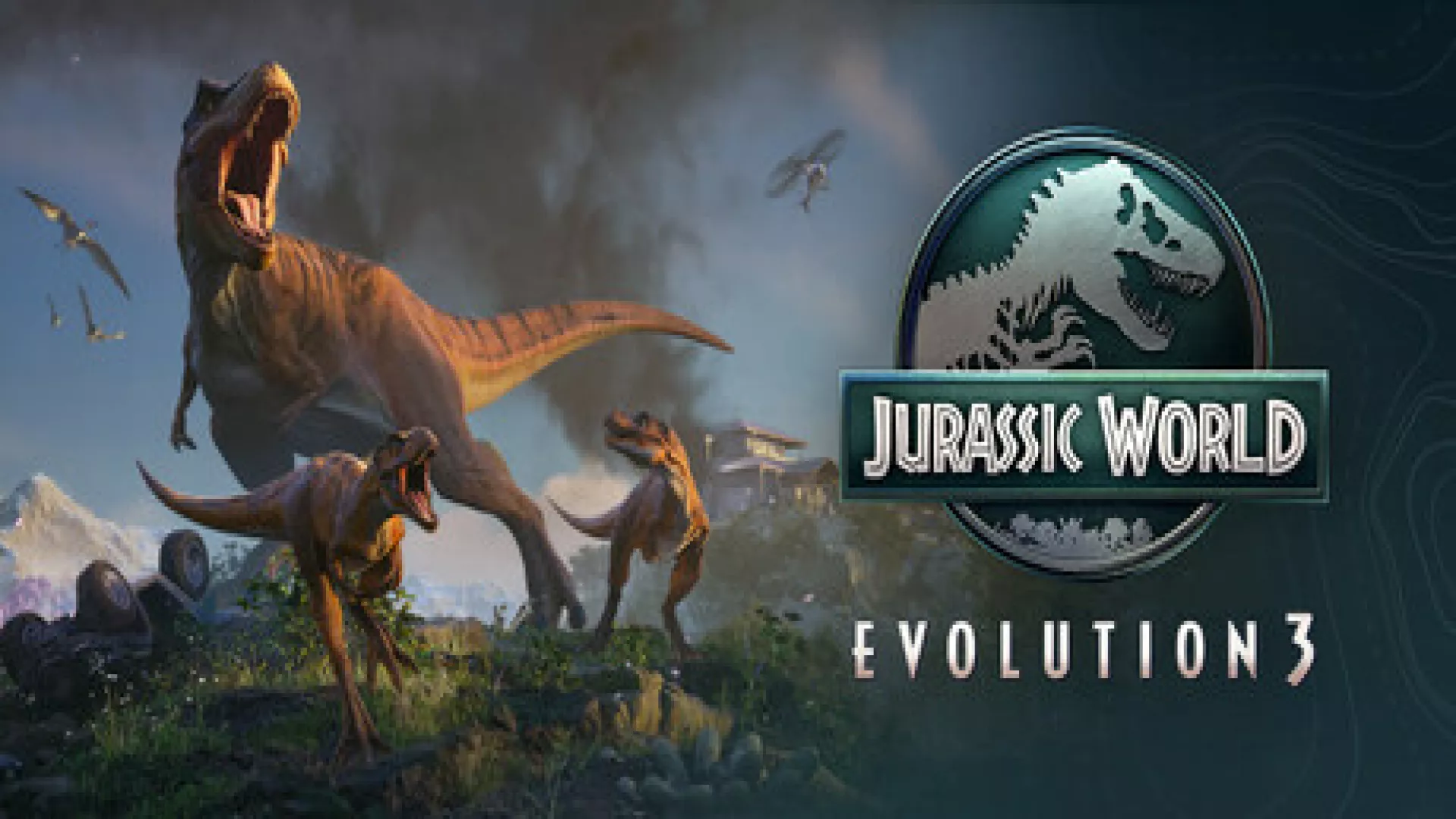 Jurassic World Evolution 3 cover