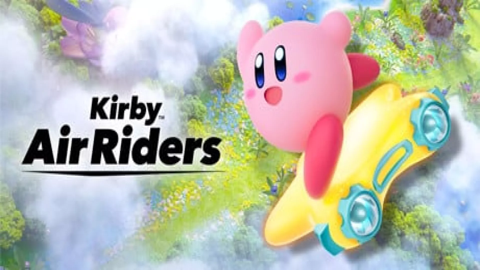 Kirby Air Riders cover