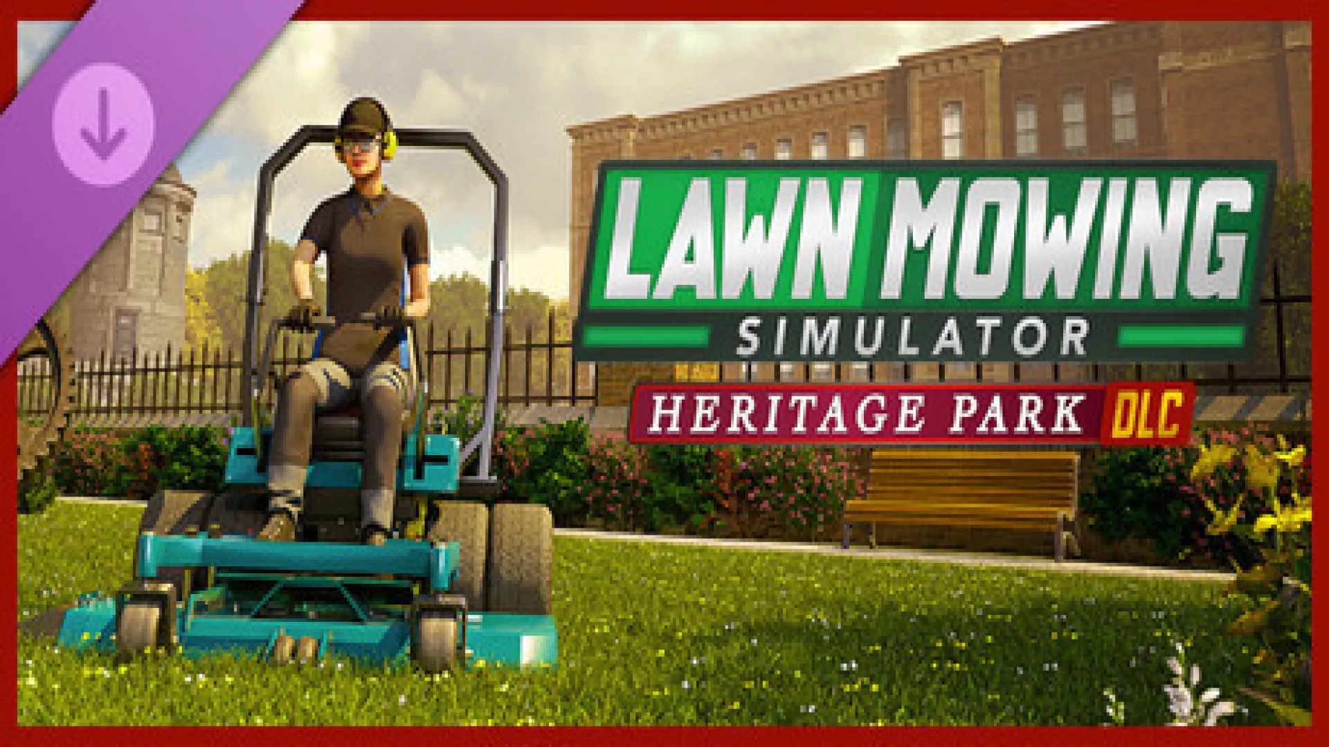 Lawn Mowing Simulator Heritage Park cover