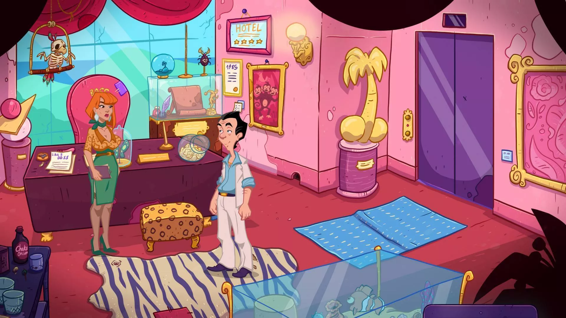 Leisure Suit Larry Wet Dreams Dry Twice cover