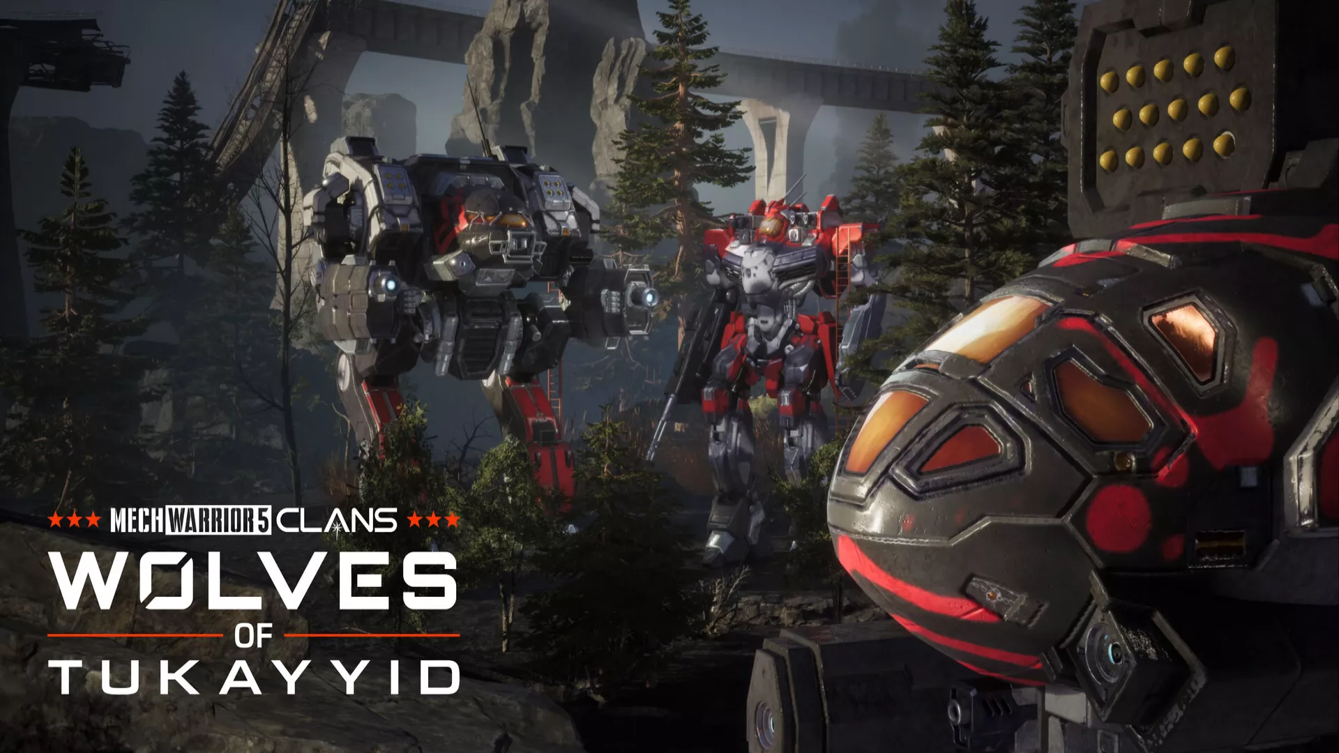 MechWarrior 5 Clans Wolves of Tukayyid cover