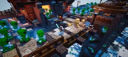 Minecraft Dungeons Creeping Winter