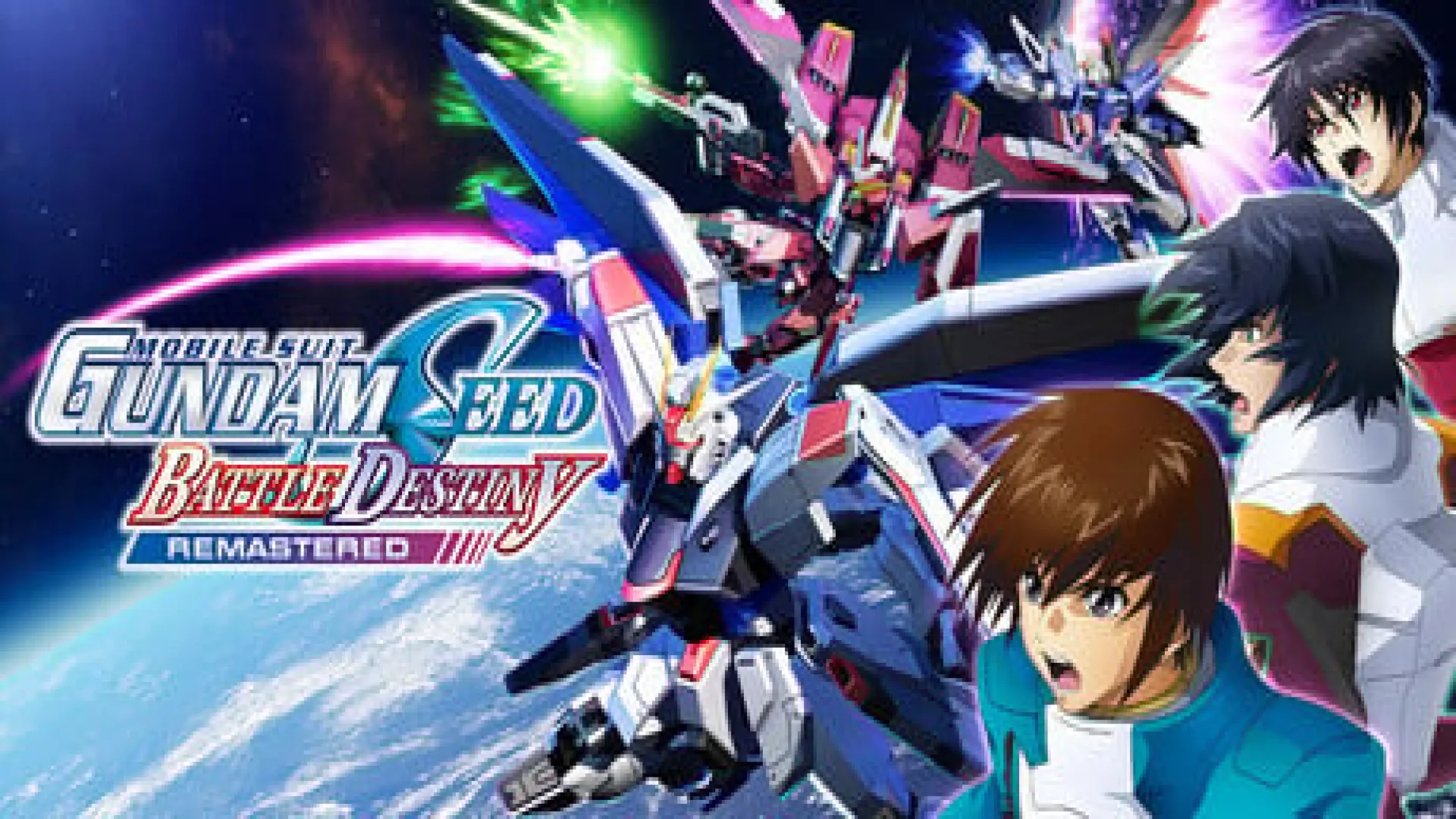 MOBILE SUIT GUNDAM SEED BATTLE DESTINY REMASTERED cover
