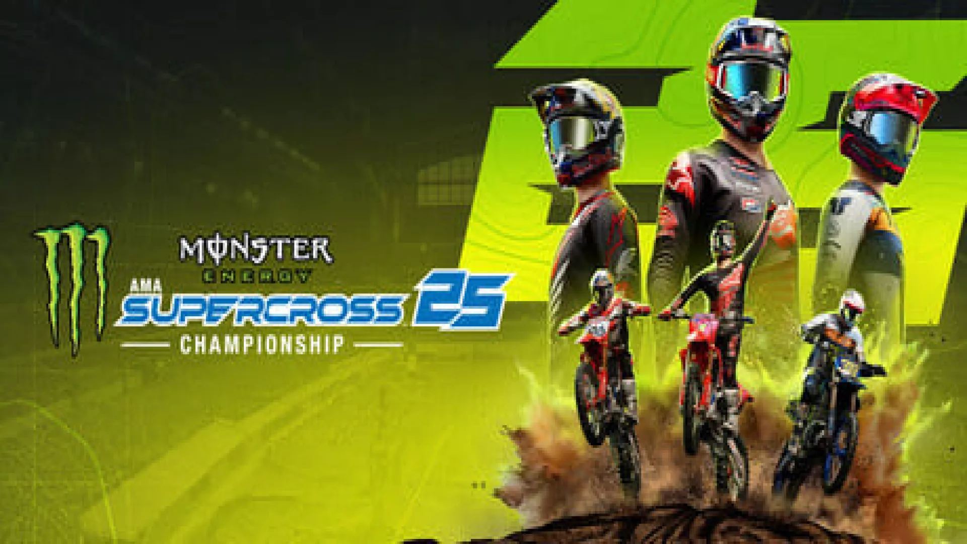 Monster Energy Supercross 25 The Official Video Game cover