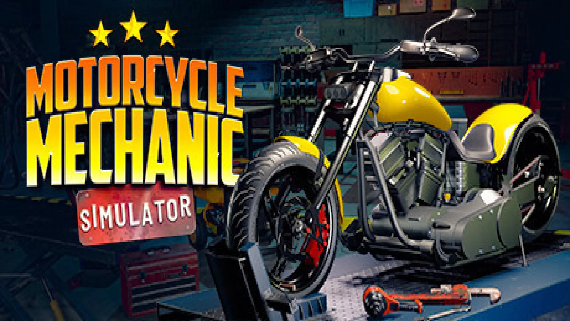 Motorcycle Mechanic Simulator 2021 cover