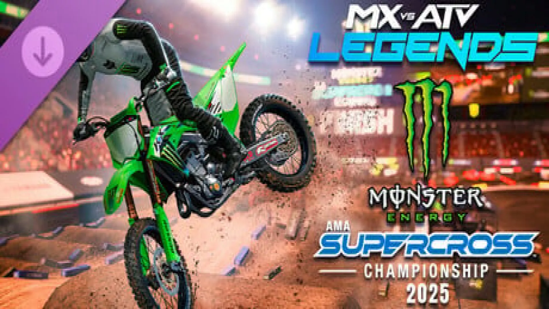 MX vs ATV Legends 2025 Monster Energy Supercross Championship cover