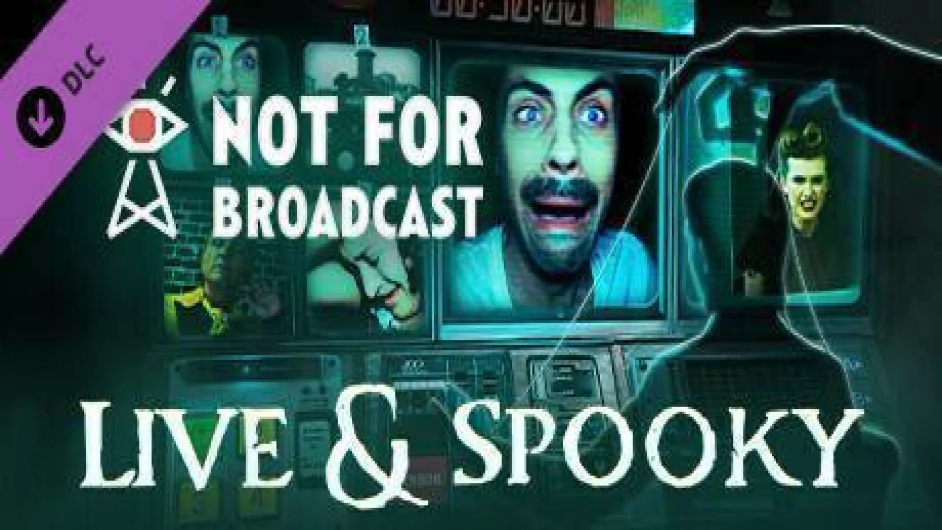 Not For Broadcast Live and Spooky cover