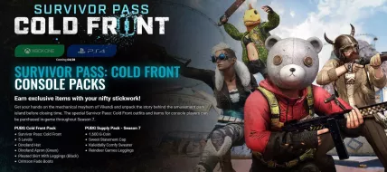 PUBG Survivor Pass 7 Cold Front