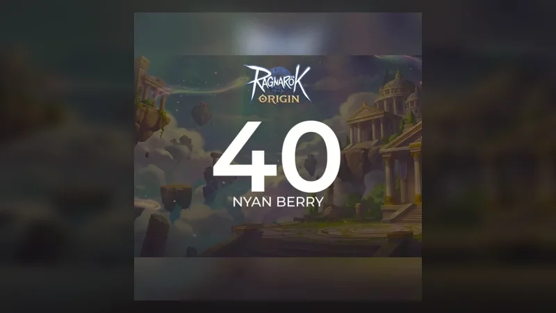 Ragnarok Origin Nyan Berry Direct Top-Up