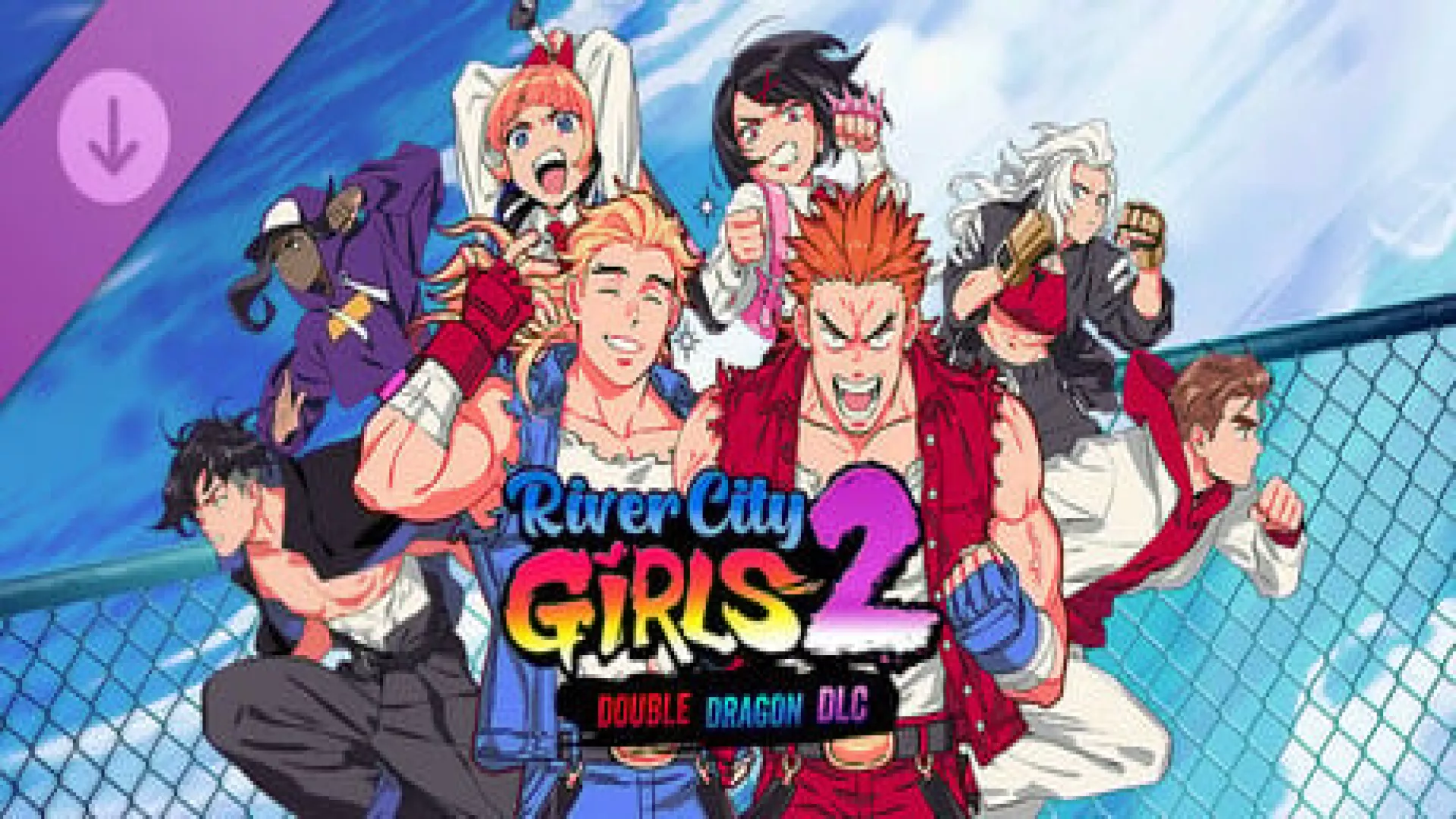 River City Girls 2 Double Dragon DLC cover