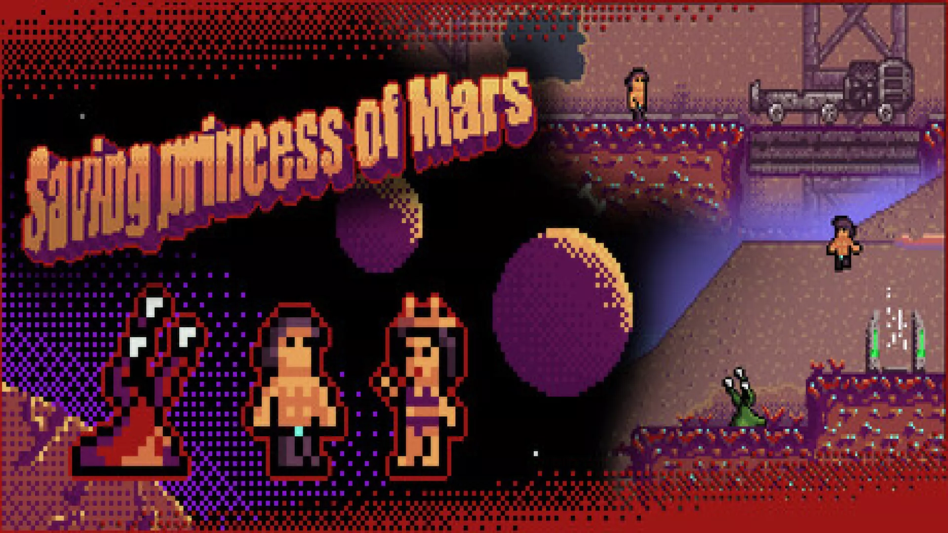Saving Princess Of Mars cover