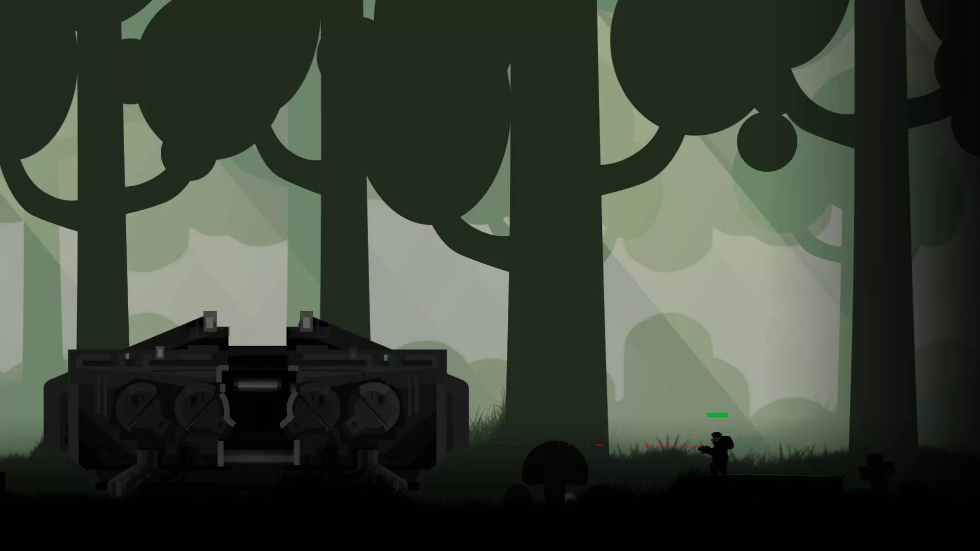 Shots fired in the Dark Forest cover