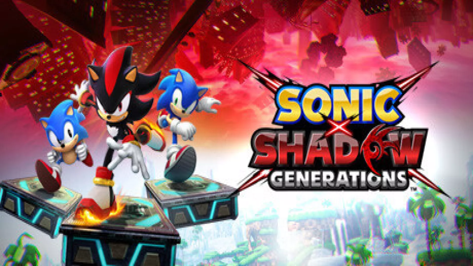 SONIC X SHADOW GENERATIONS cover