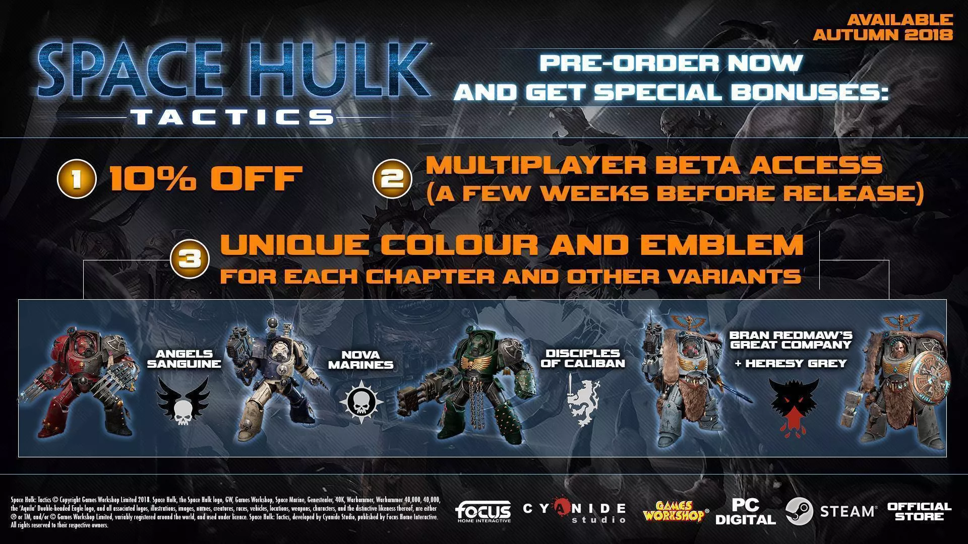 Space Hulk: Tactics cover