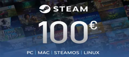 Steam Geschenkkarten 100 EU/US/UK