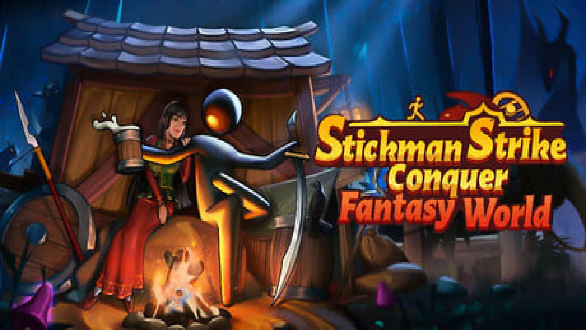Stickman Strikes Conquer Fantasy World cover