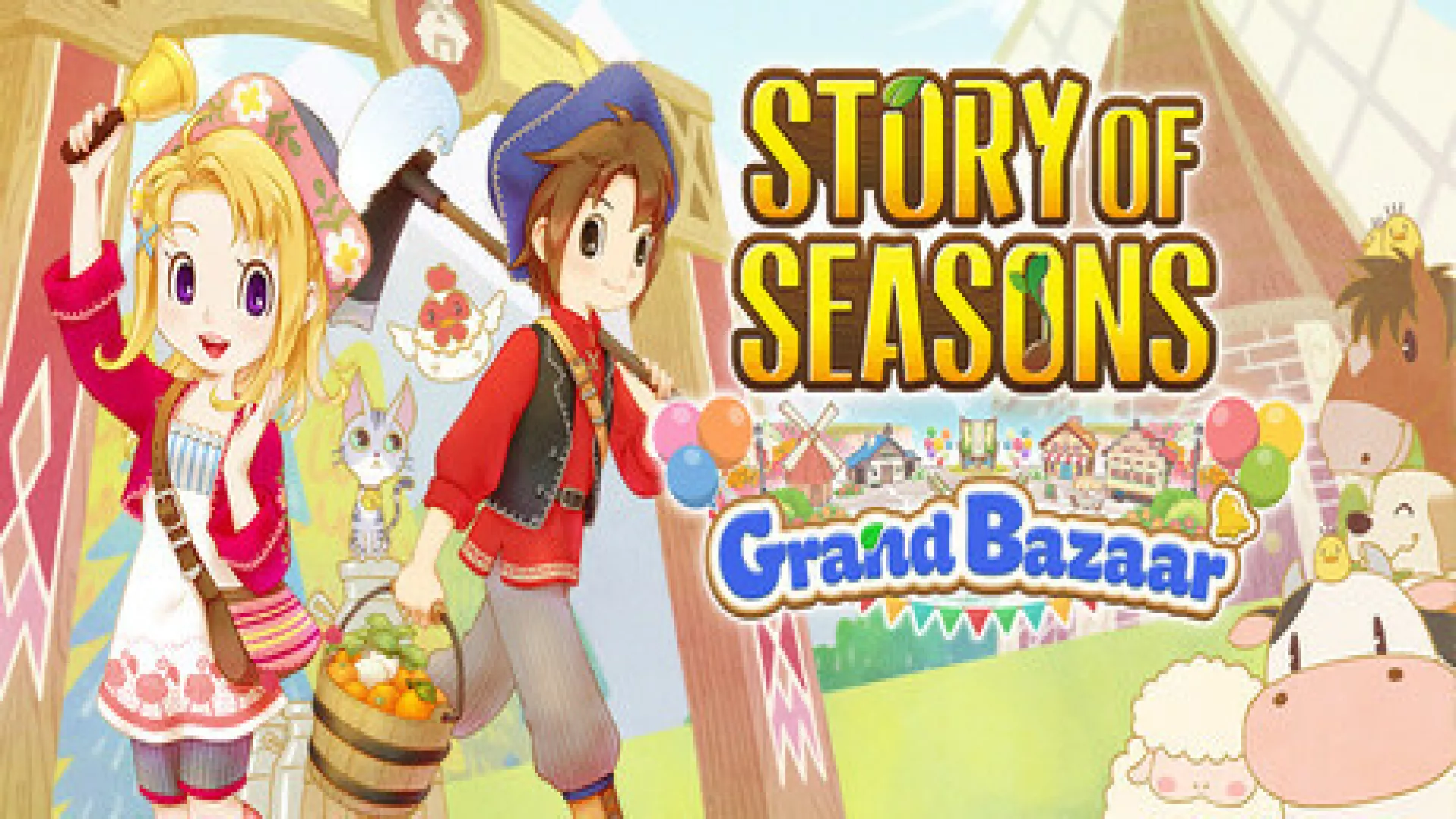 Story Of Seasons Grand Bazaar cover