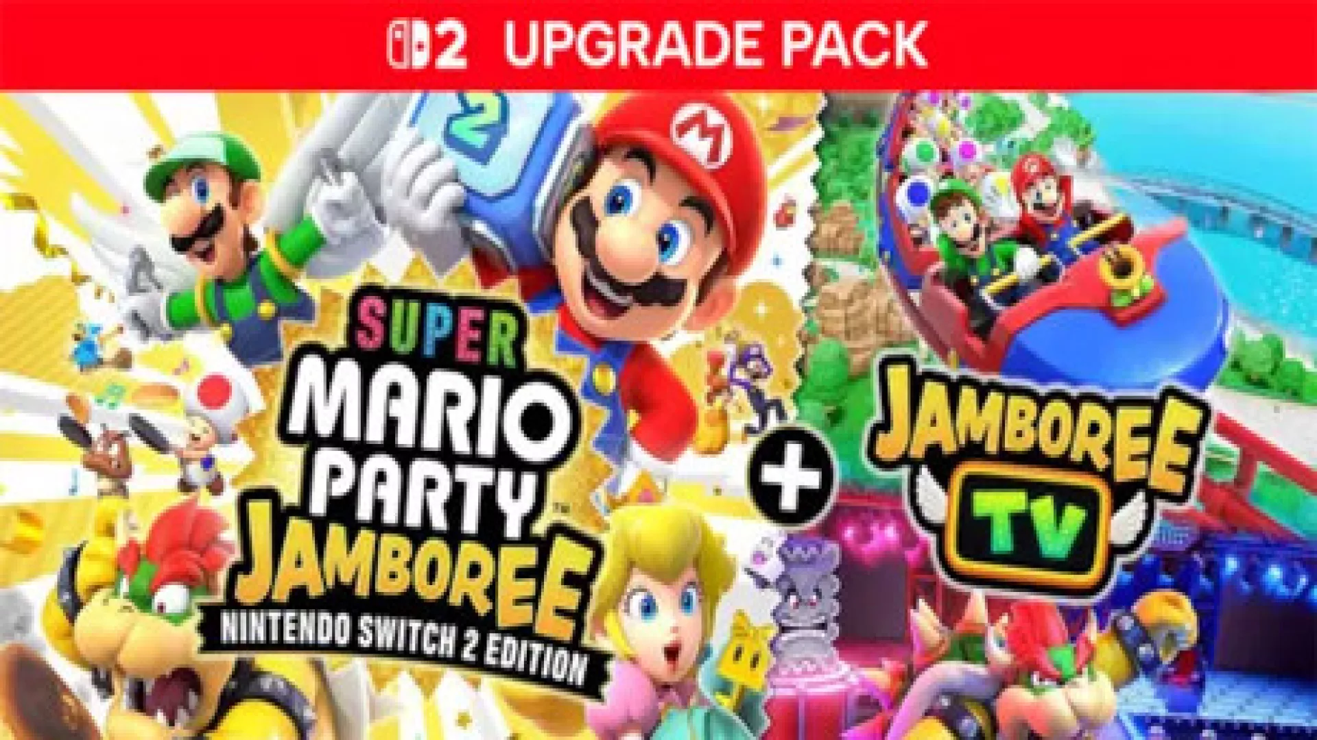 Super Mario Party Jamboree Jamboree TV Nintendo Switch 2 Upgrade Pack cover
