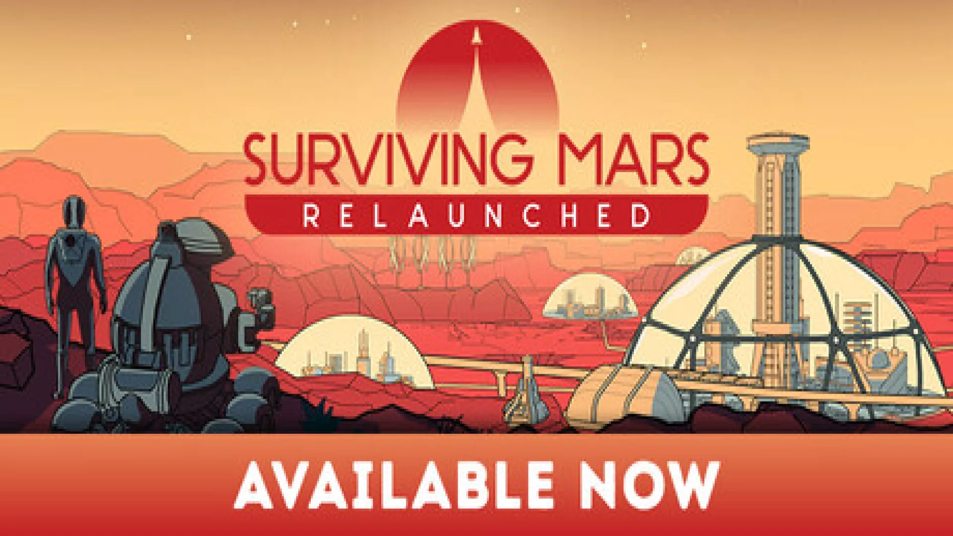 Surviving Mars: Relaunched cover