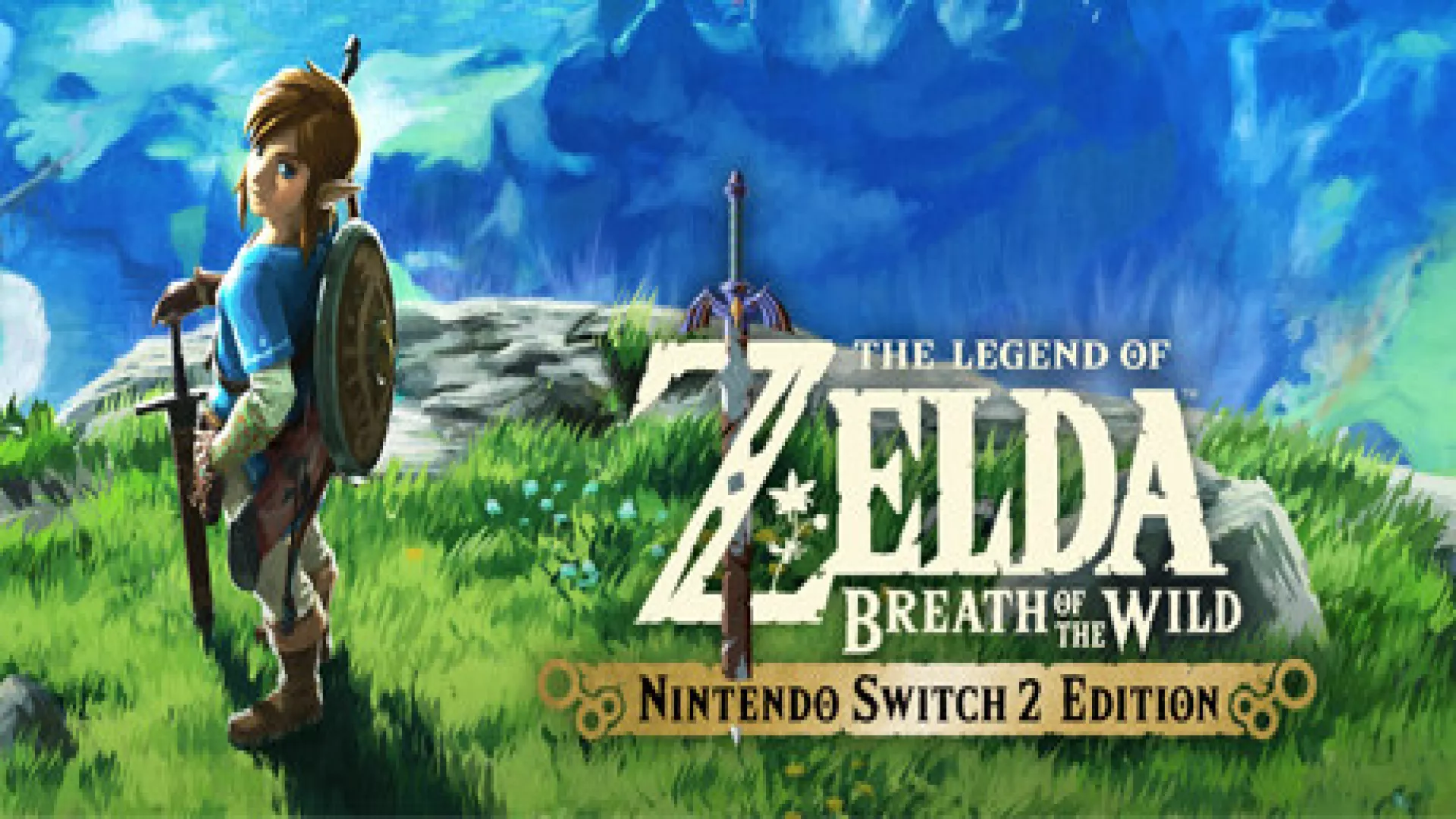 The Legend of Zelda Breath of the Wild Nintendo Switch 2 Edition cover