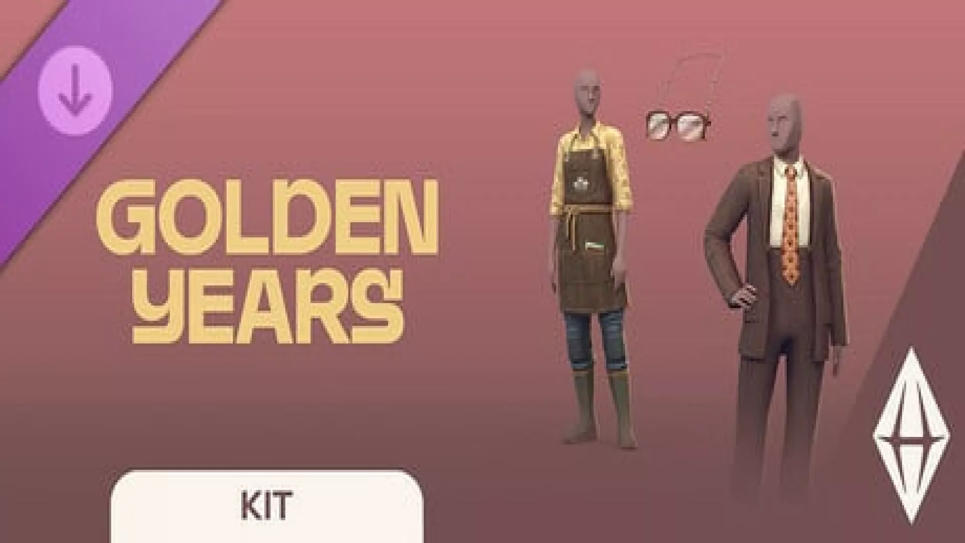 The Sims 4 Golden Years Kit cover