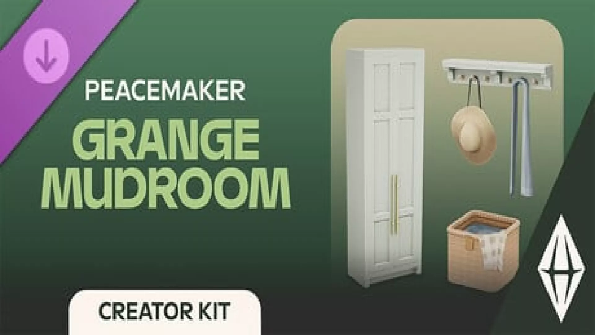 The Sims 4 Grange Mudroom Kit cover