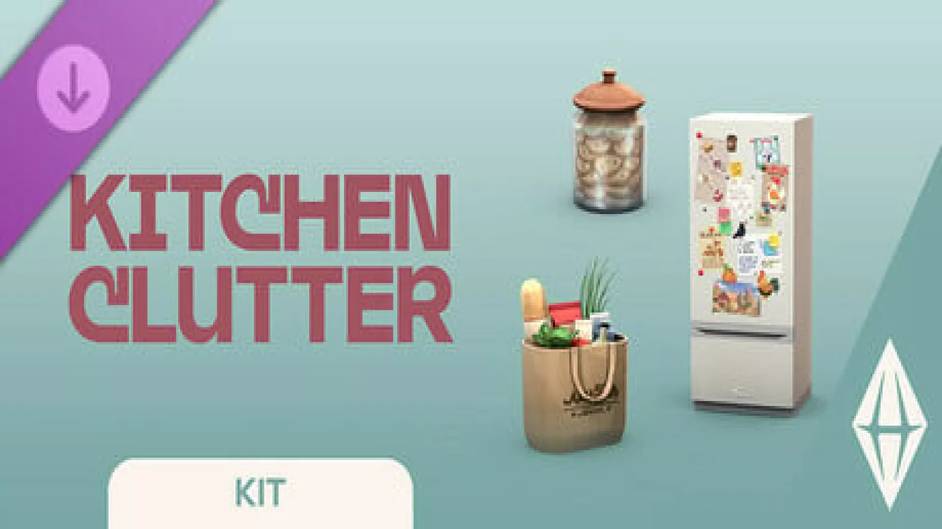 The Sims 4 Kitchen Clutter Kit cover