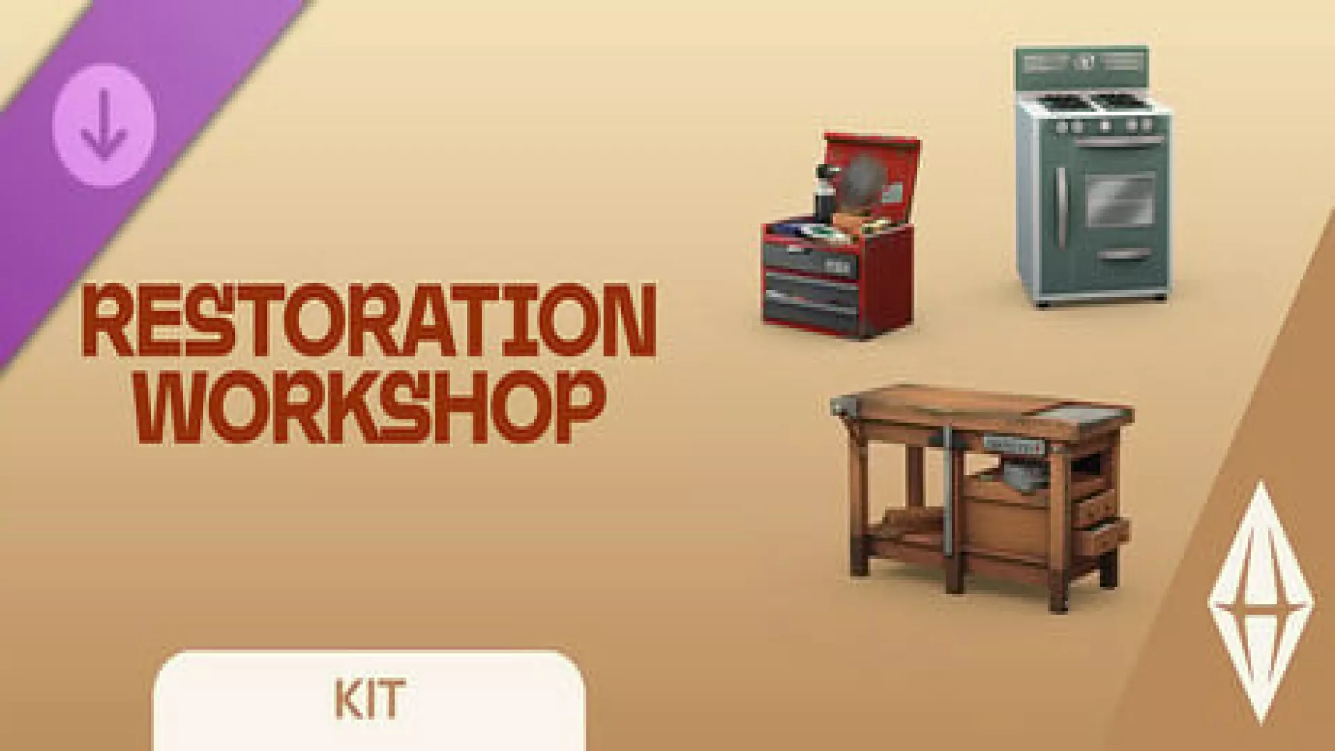 The Sims 4 Restoration Workshop Kit cover
