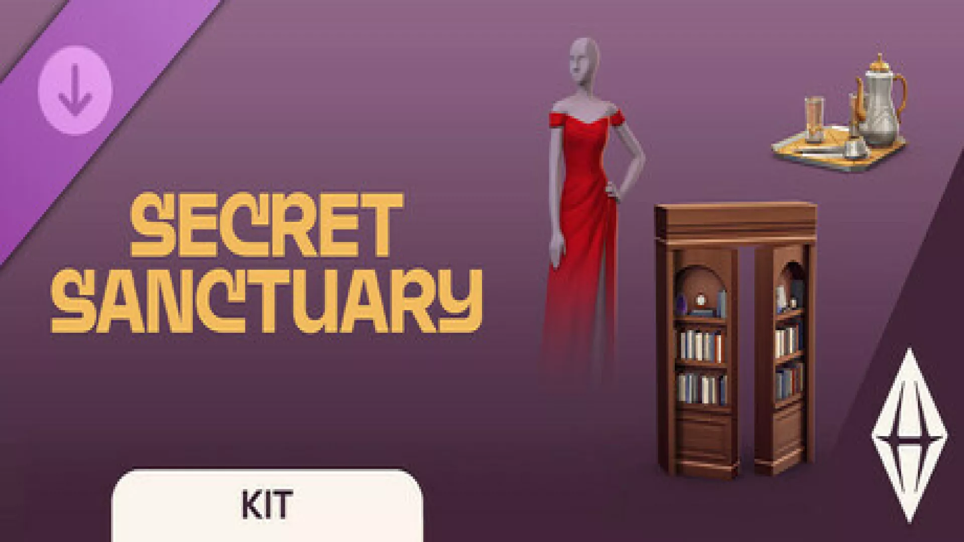 The Sims 4 Secret Sanctuary Kit cover