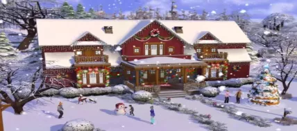 The Sims 4 Snowy Escape