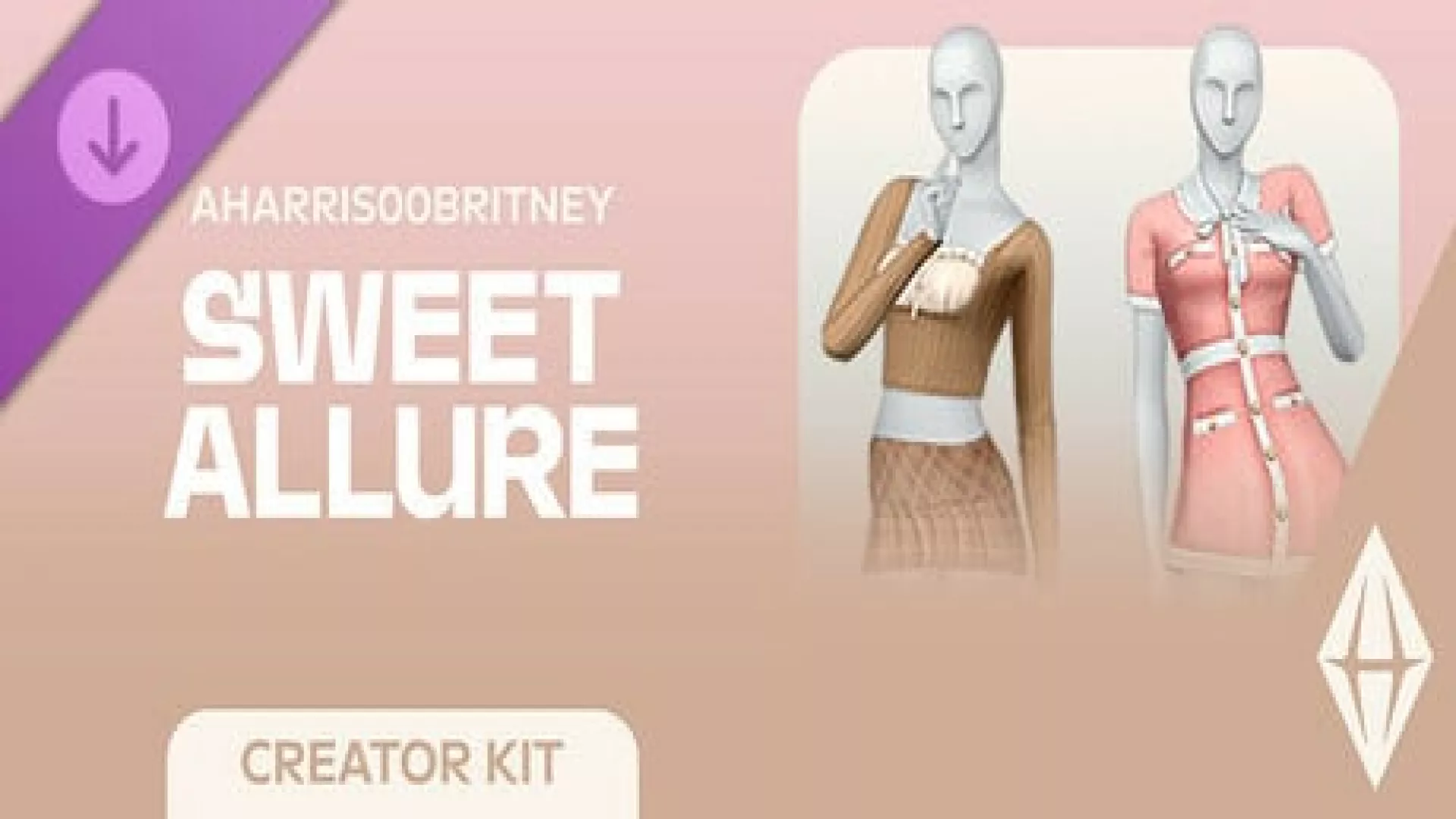 The Sims 4 Sweet Allure Kit cover