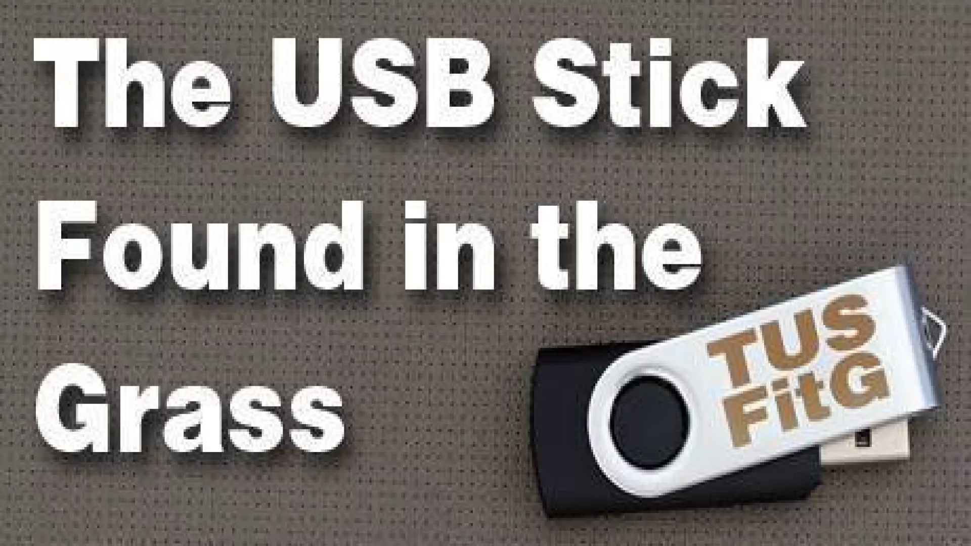 The USB Stick Found in the Grass cover