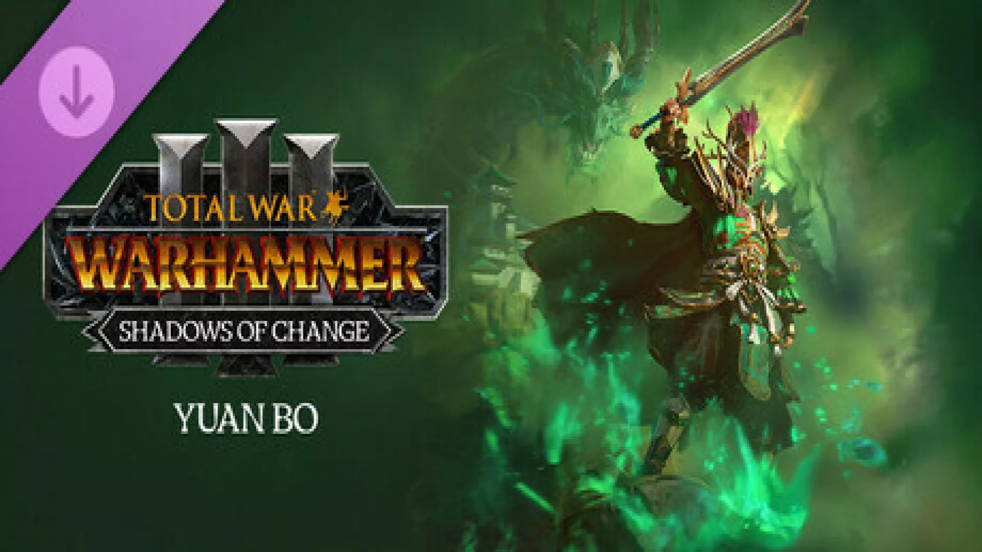 Total War WARHAMMER III Yuan Bo Shadows of Change cover