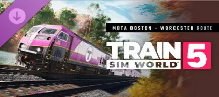 Train Sim World 5 MBTA Commuter Boston Framingham Worcester Line Route Add On