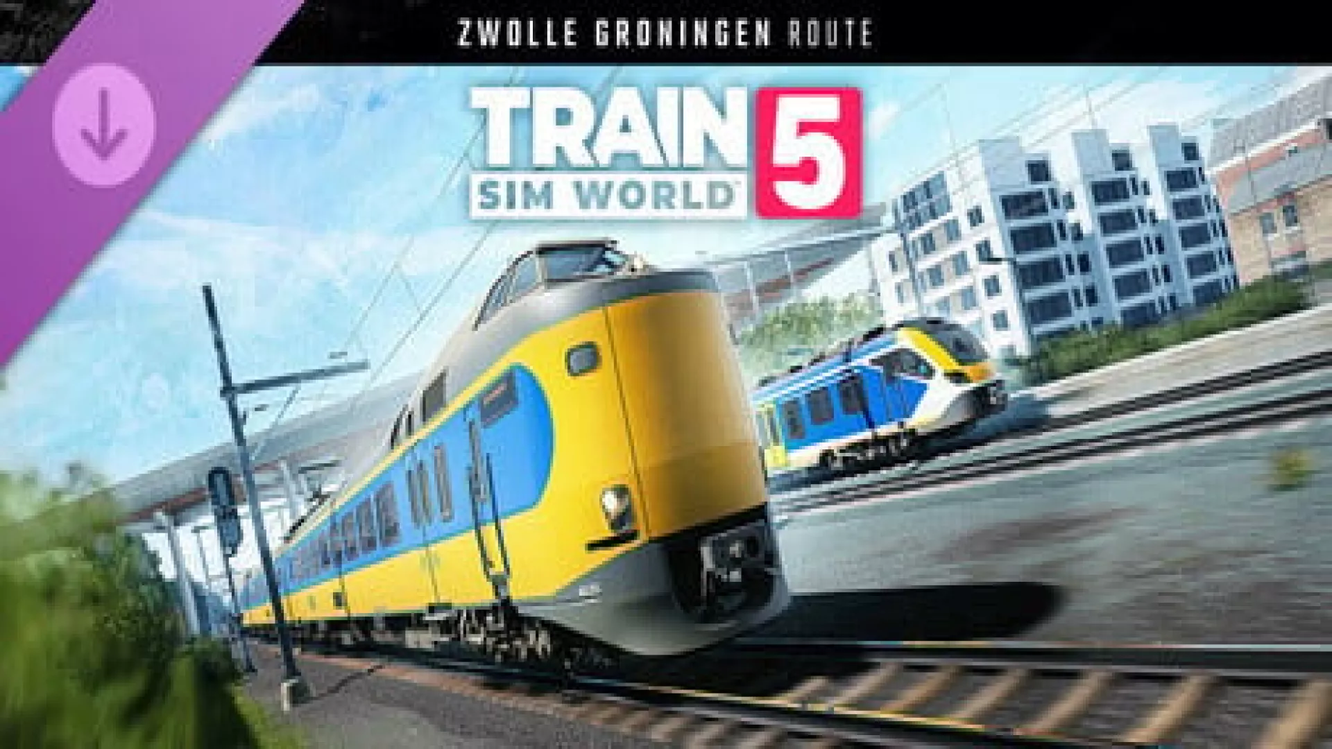 Train Sim World 5 Spoorlijn Zwolle Groningen Route Add On cover