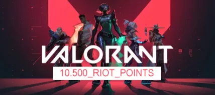 Valorant 10500 Riot Points