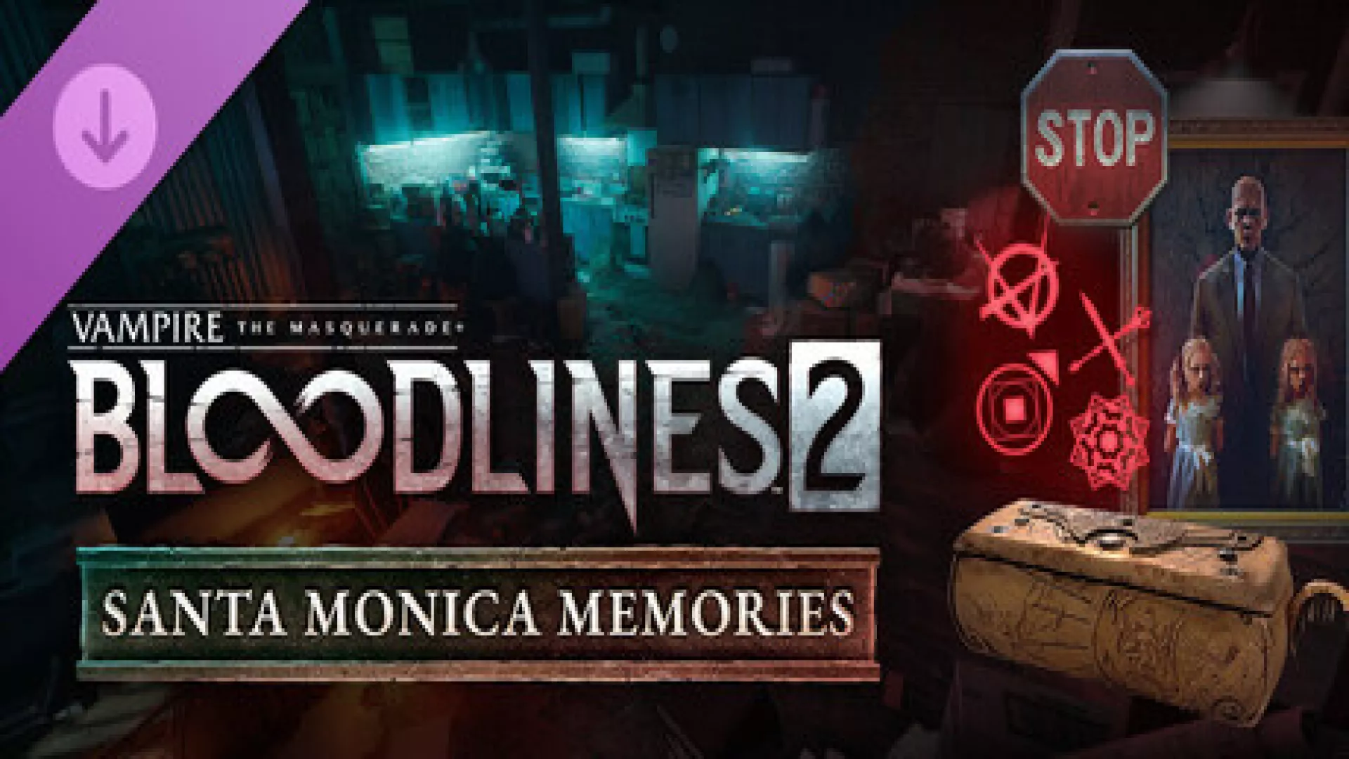 Vampire The Masquerade Bloodlines 2 Santa Monica Memories cover