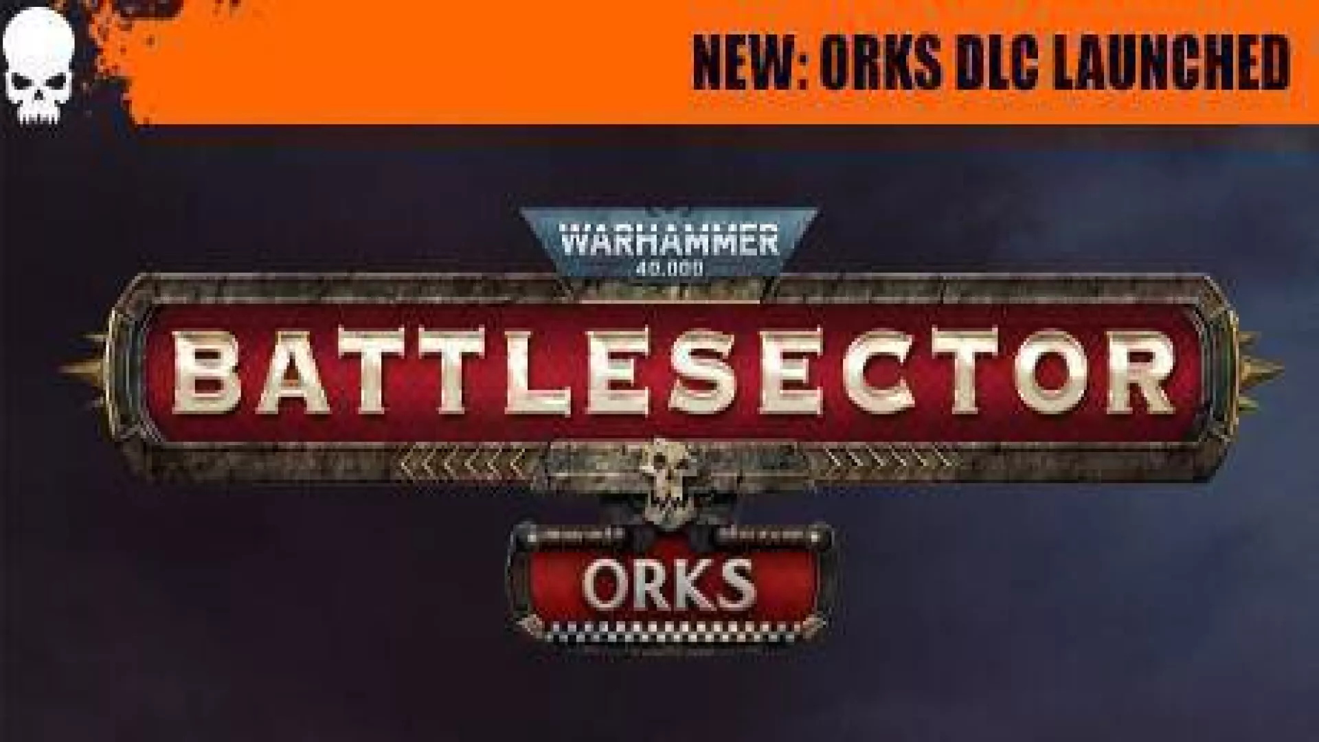 Warhammer 40000 Battlesector Orks cover