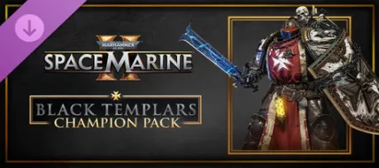 Warhammer 40000 Space Marine 2 Black Templars Champion Pack