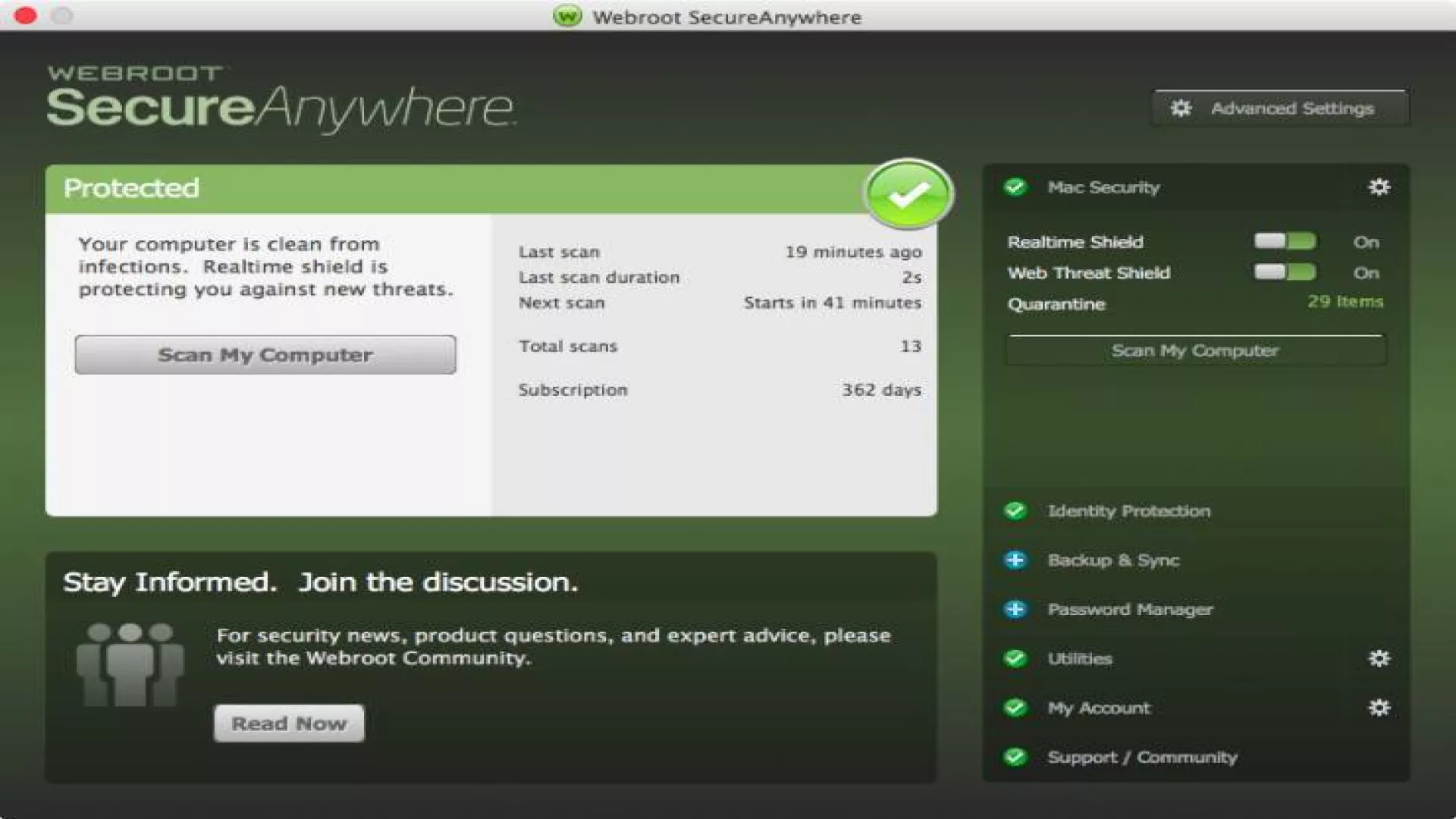 Webroot SecureAnywhere Complete 2021 cover