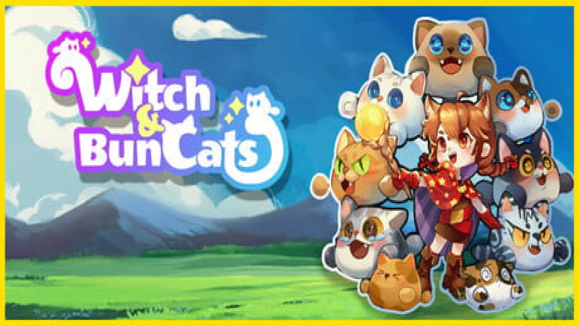 Witch and Bun Cats cover