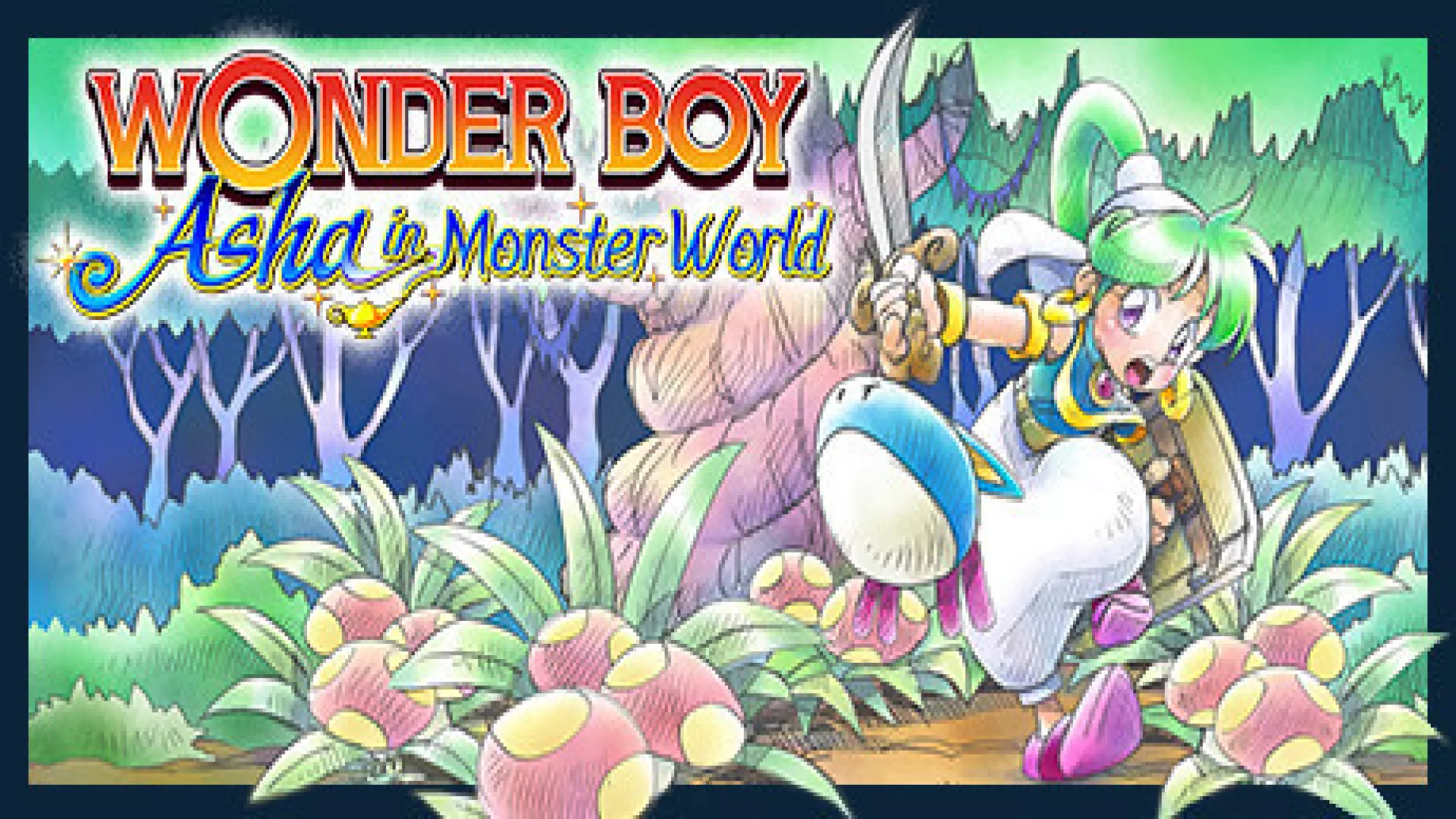 Wonder Boy Asha in Monster World cover