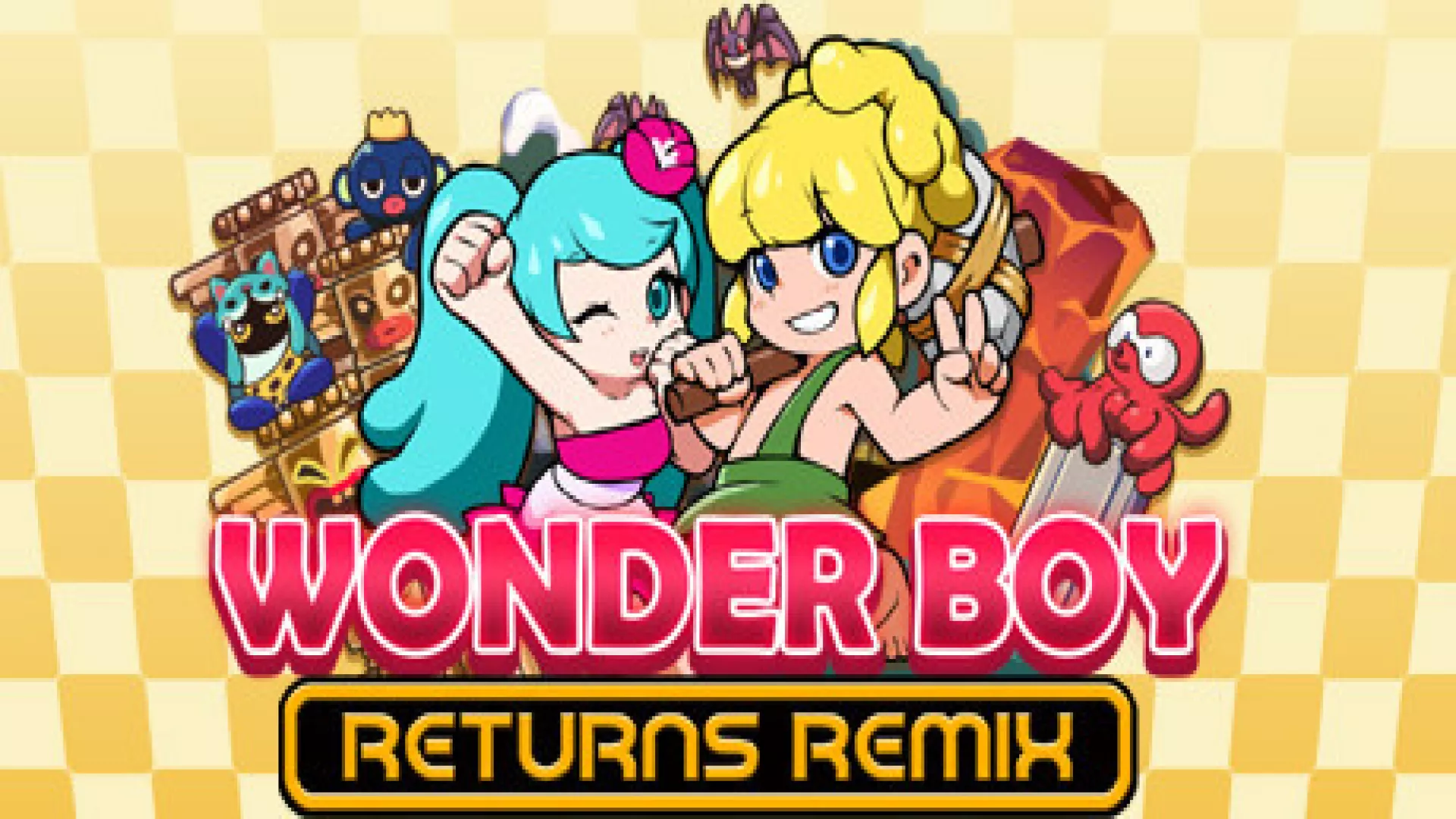 Wonder Boy Returns Remix cover