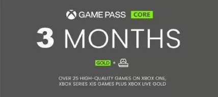 Xbox Game Pass Core 3 Monate