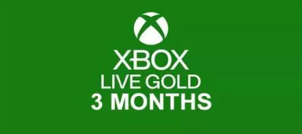 Xbox LIVE 3 Months Gold Subscription Card 