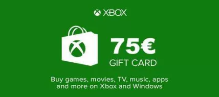 XBOX Live 75 EURO Card EU 