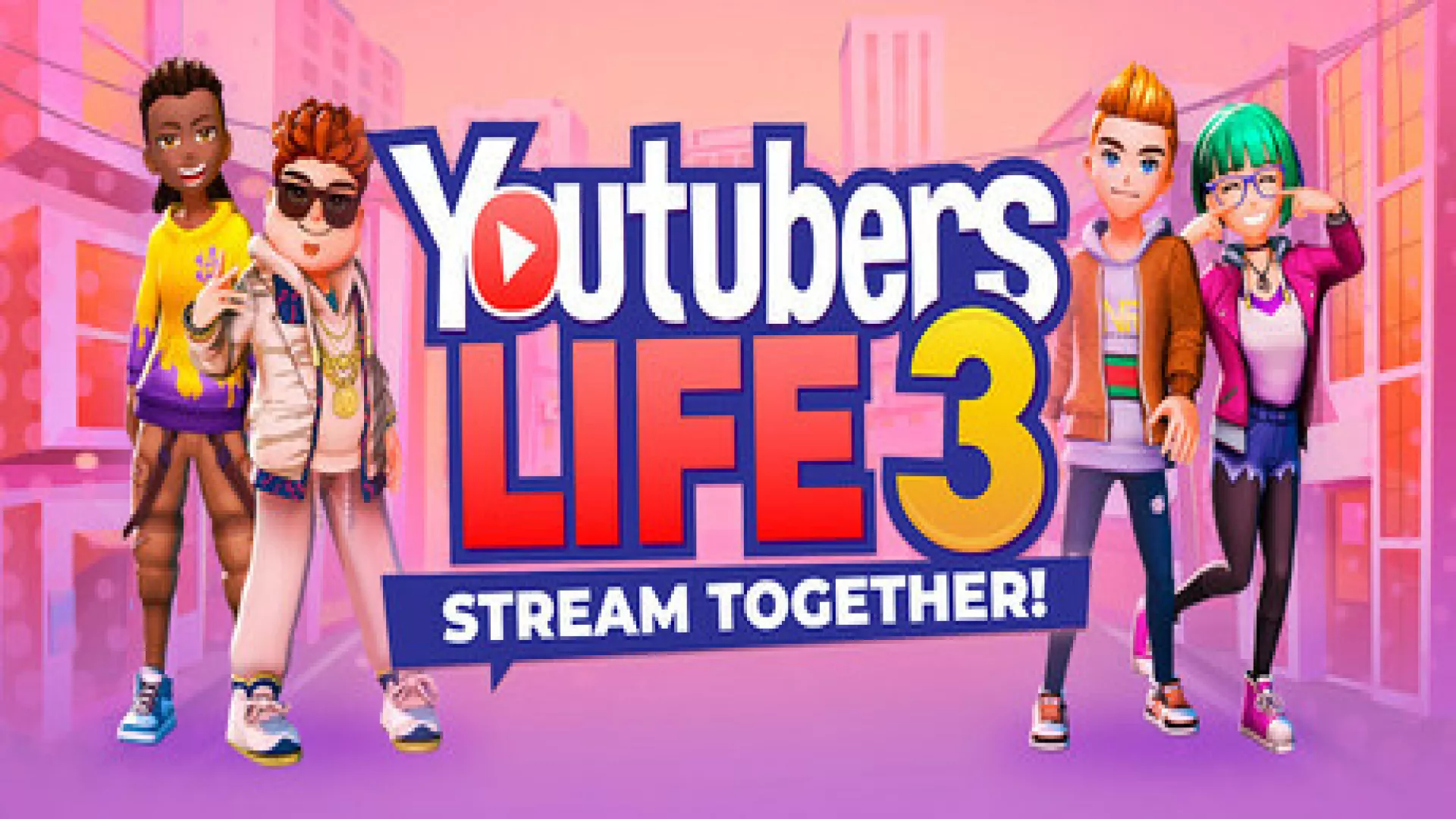 Youtubers Life 3 Stream Together cover