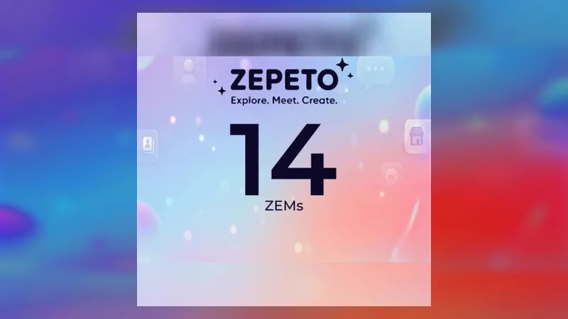 ZEPETO ZEMs Direct Top-Up