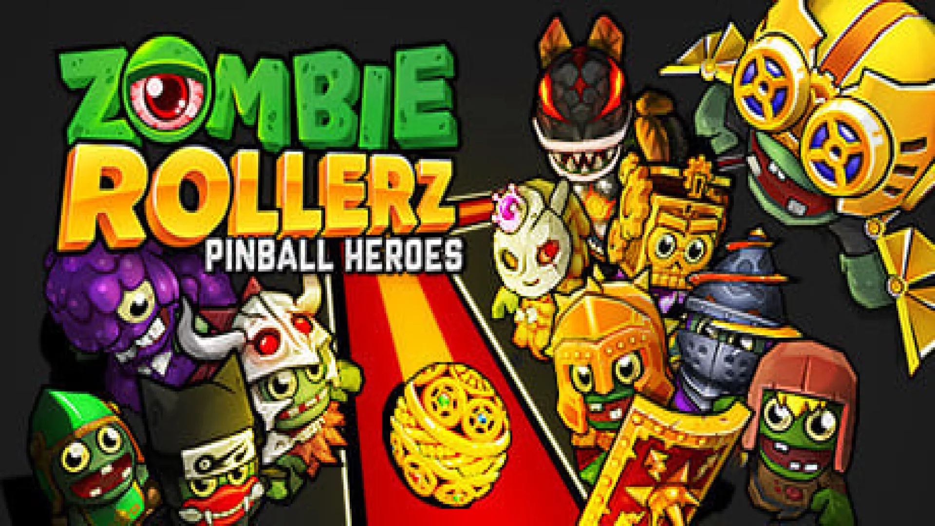 Zombie Rollerz Pinball Heroes cover